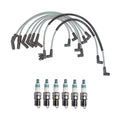 Denso Wire Set & 6 Iridium Power Spark Plugs for Ford 2.8L 2.9L V6