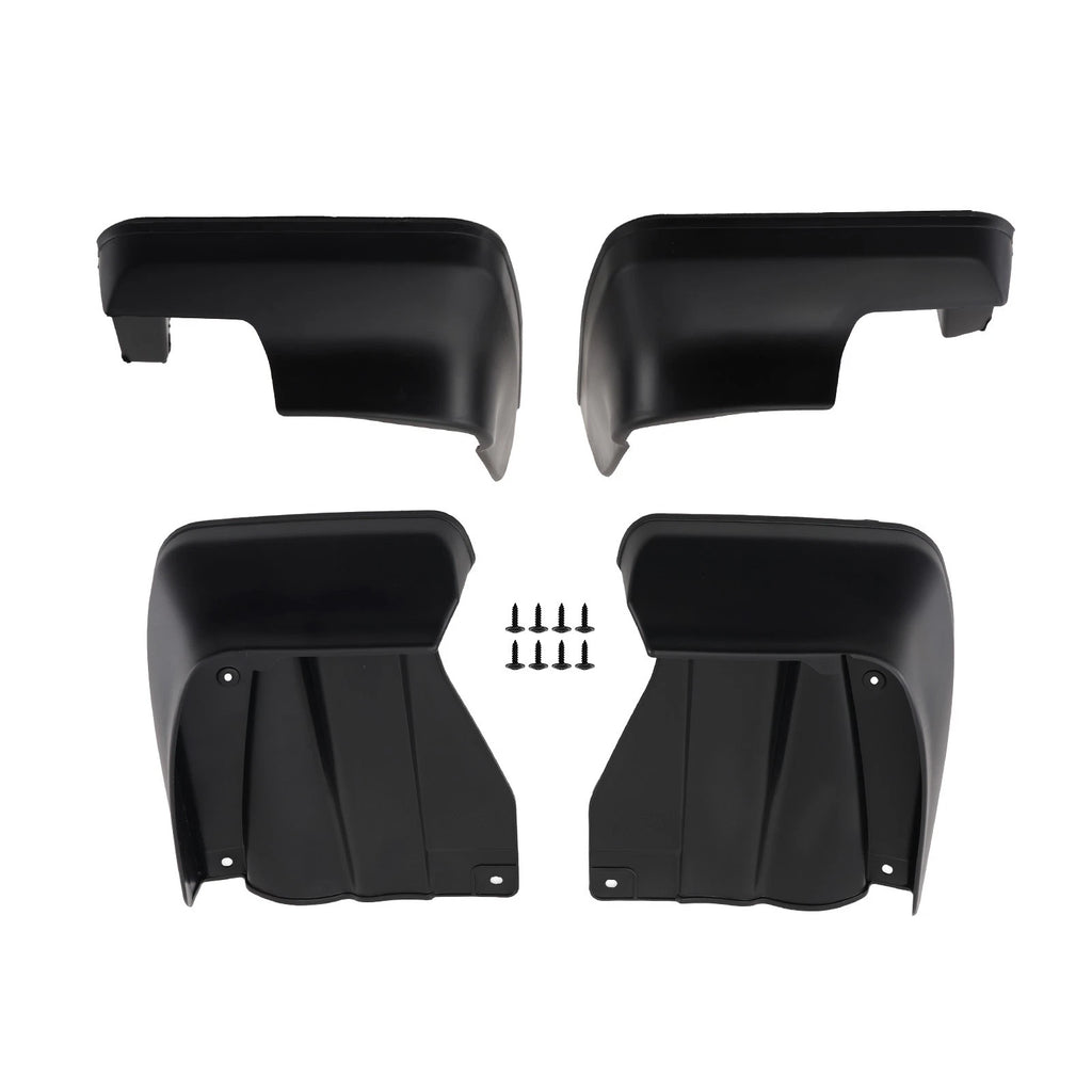 Mud Flaps for Honda Odyssey (2009–2013) Complete Black Protection Kit
