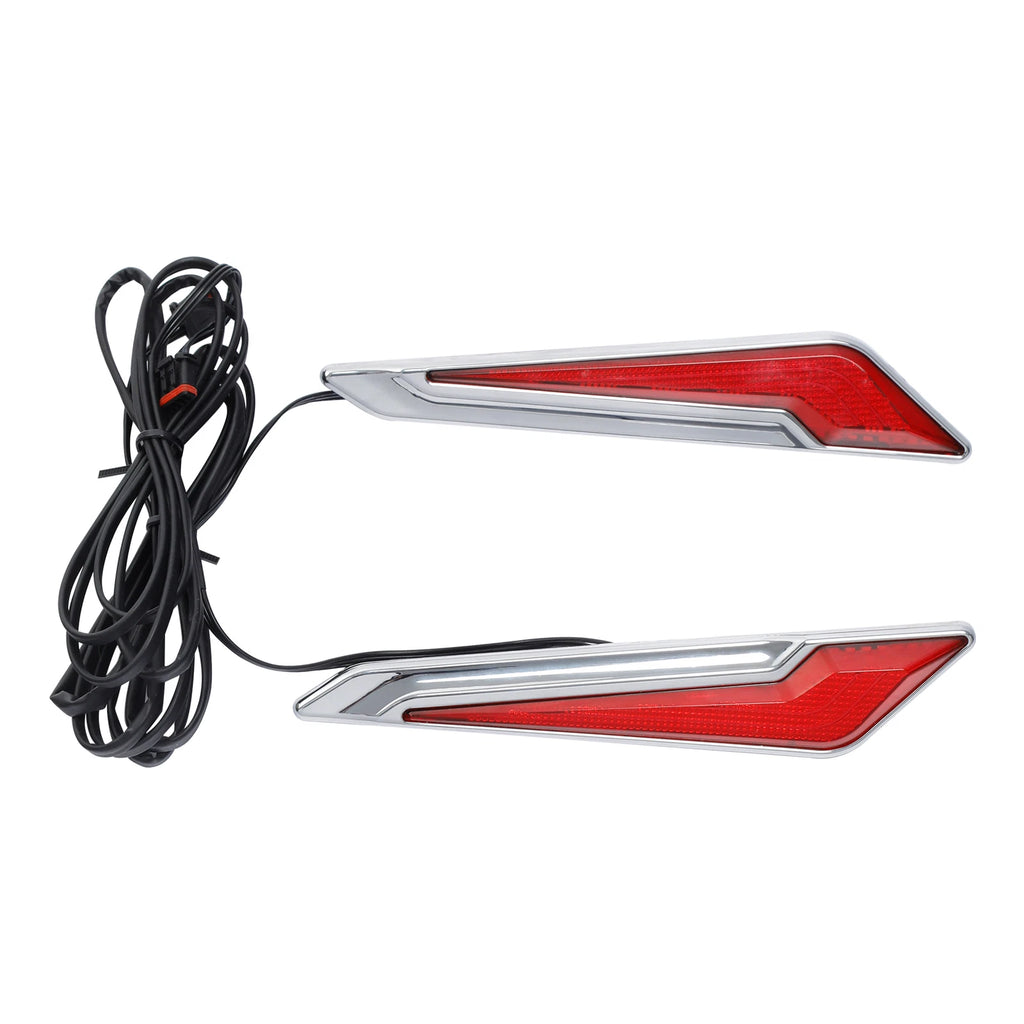 2X Front Brake Fork Mount LED Lights for Honda Goldwing GL1800 (2018–2025)