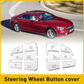 Steering Wheel Button Sticker for Mercedes A B C GLA GLS GLE (2015–2023)