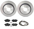 Brembo Rear Brake Kit with Low-Met Pads & Sensor for BMW Z4 (E89)