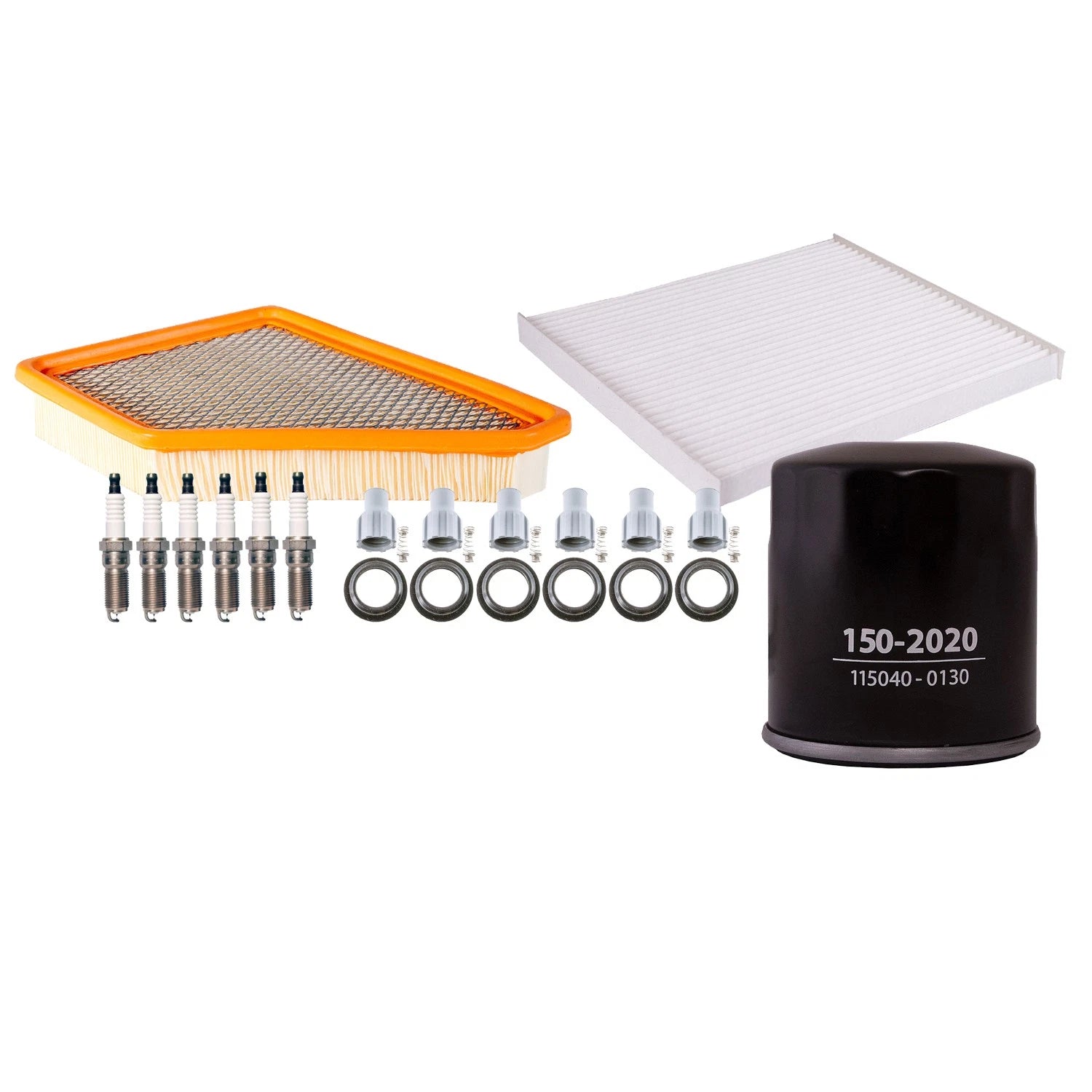 Denso Tune Up Kit 6 Spark Plugs & Boots for Equinox Terrain (2005–2009)