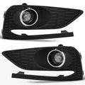 Projector Clear Lens Fog Lights for Chevy Cruze (2016–2018) - Set of 2