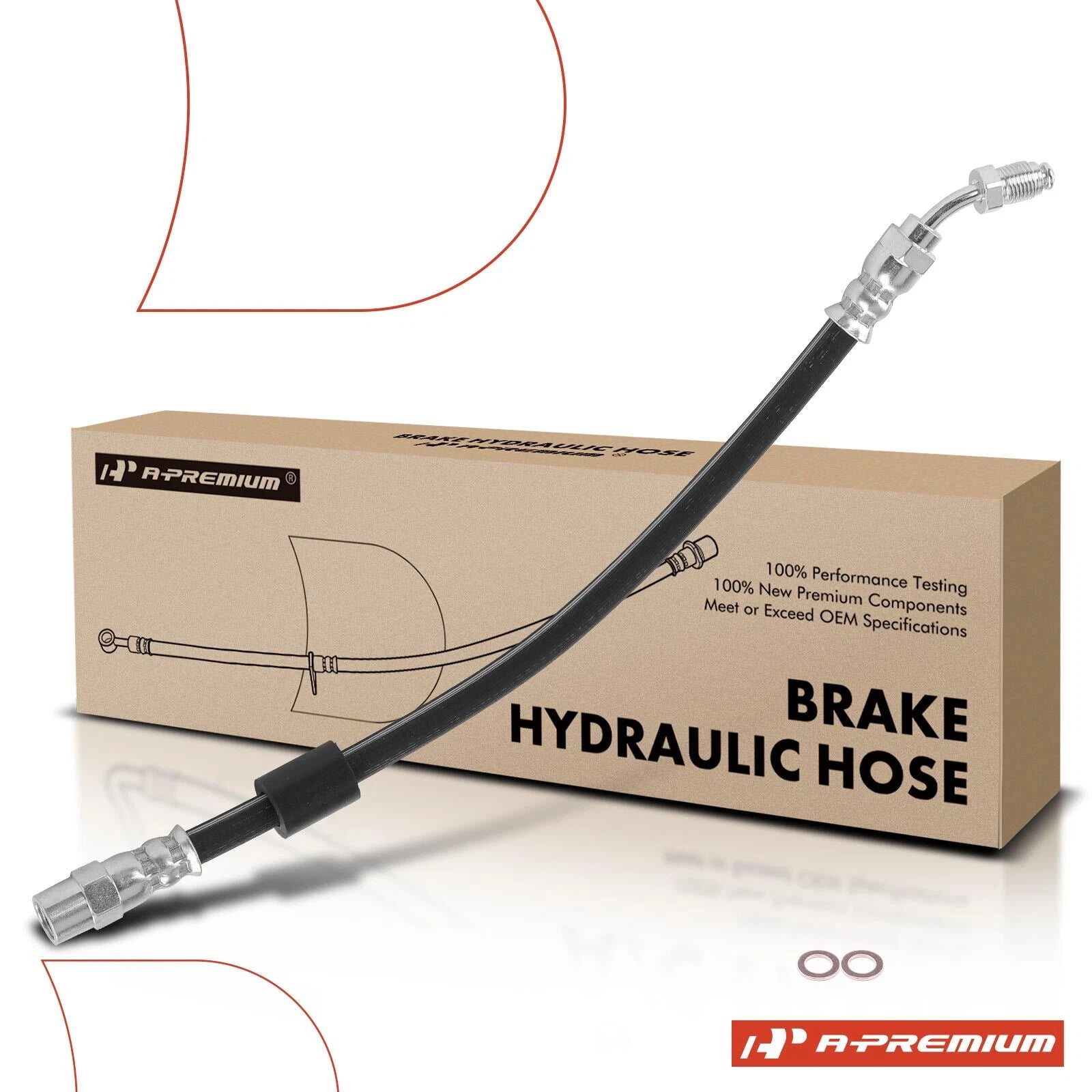 Rear Outer Brake Hydraulic Hose for Mercedes-Benz G55 AMG (2005–2011)