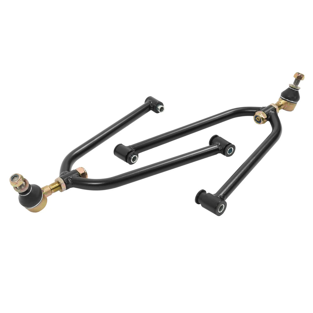 Adjustable Black Front A-Arm Set +2 for Honda Sportrax 450 TRX450R TRX450ER
