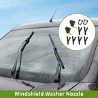 Windshield Washer Nozzle with Hose Connector for Toyota (No. 8538104030)