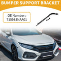 LH Rear Bumper Support Bracket for Honda Civic (2006-2011) 1 x Black ABS