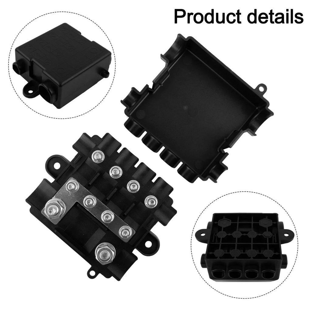 Dual Voltage Power Distribution Box for Mega Midi Fuses