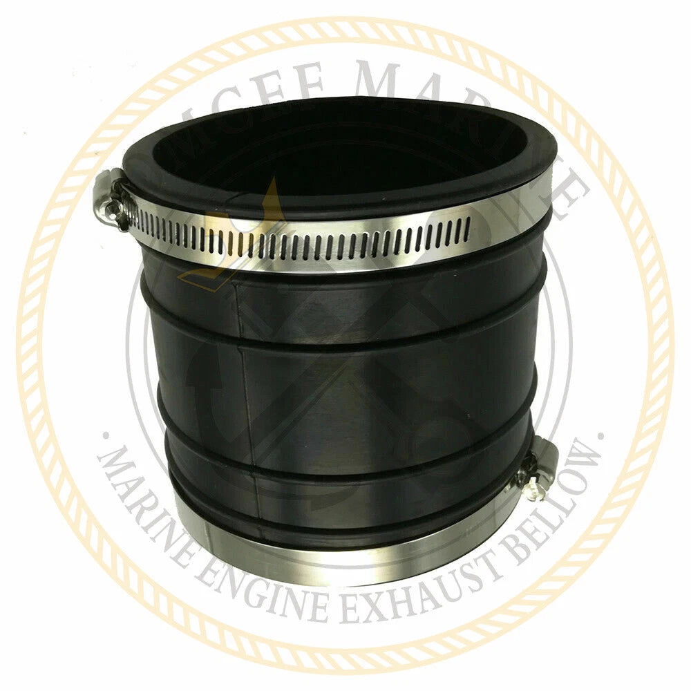 Mercruiser Stern Drive Exhaust Boot 4" Upper Tube 32-44348001 32-44348T 18-2748