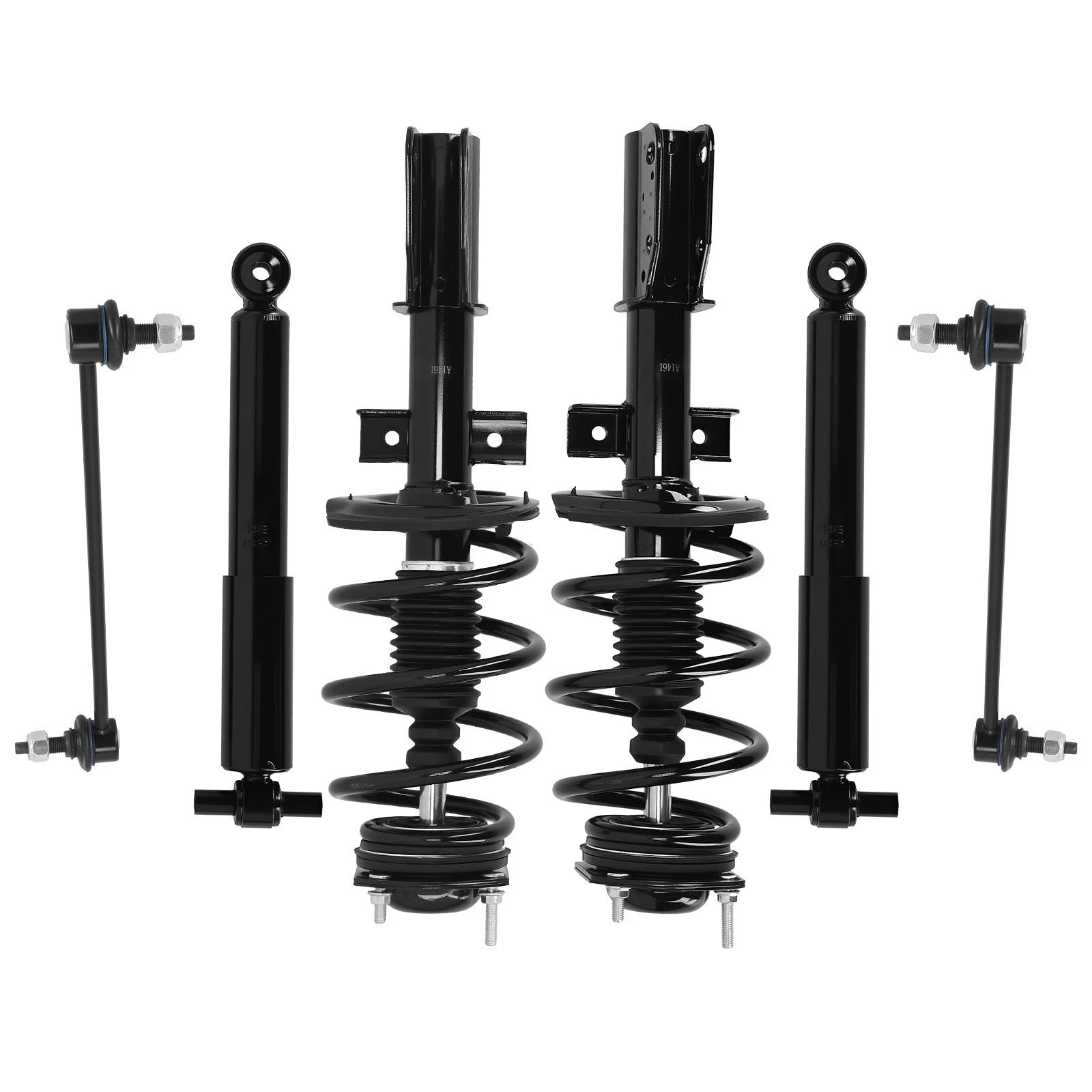Front Struts Rear Shocks Sway Bar for Chevrolet Acadia Traverse Enclave (2013–2017)