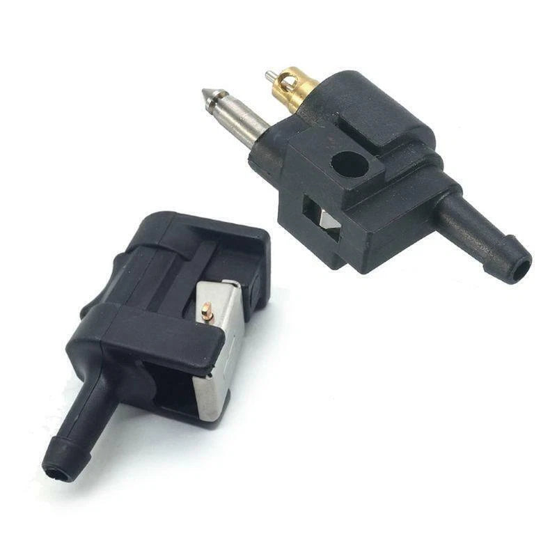 Fuel Line Hose Coupler Quick Release Connector for Yamaha Outboard (1/4")