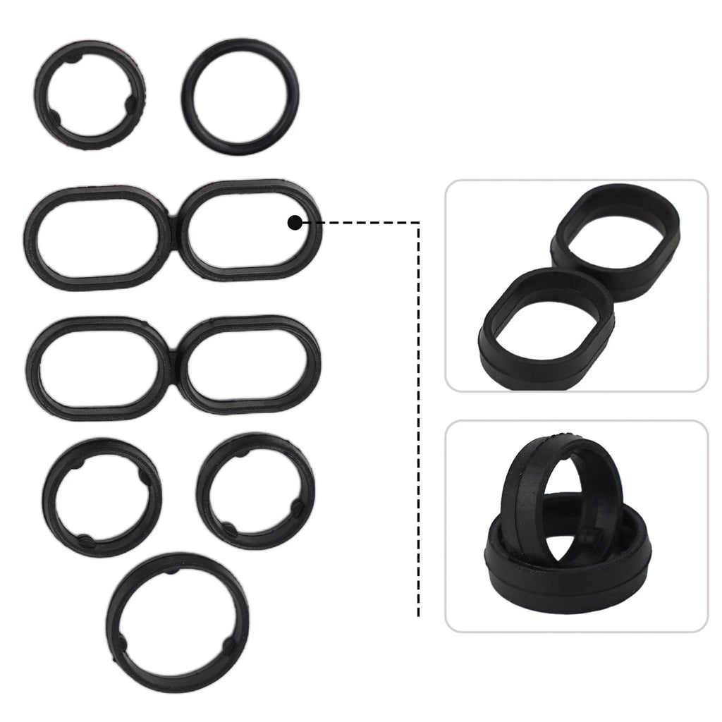 Filter Gasket for Chrysler 68191356AA (Auto Parts, Rubber)