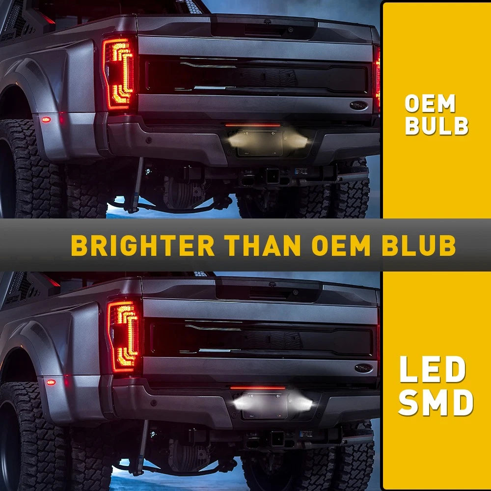 LED License Plate Light for Ford F-Series Super Duty (2017–2022)