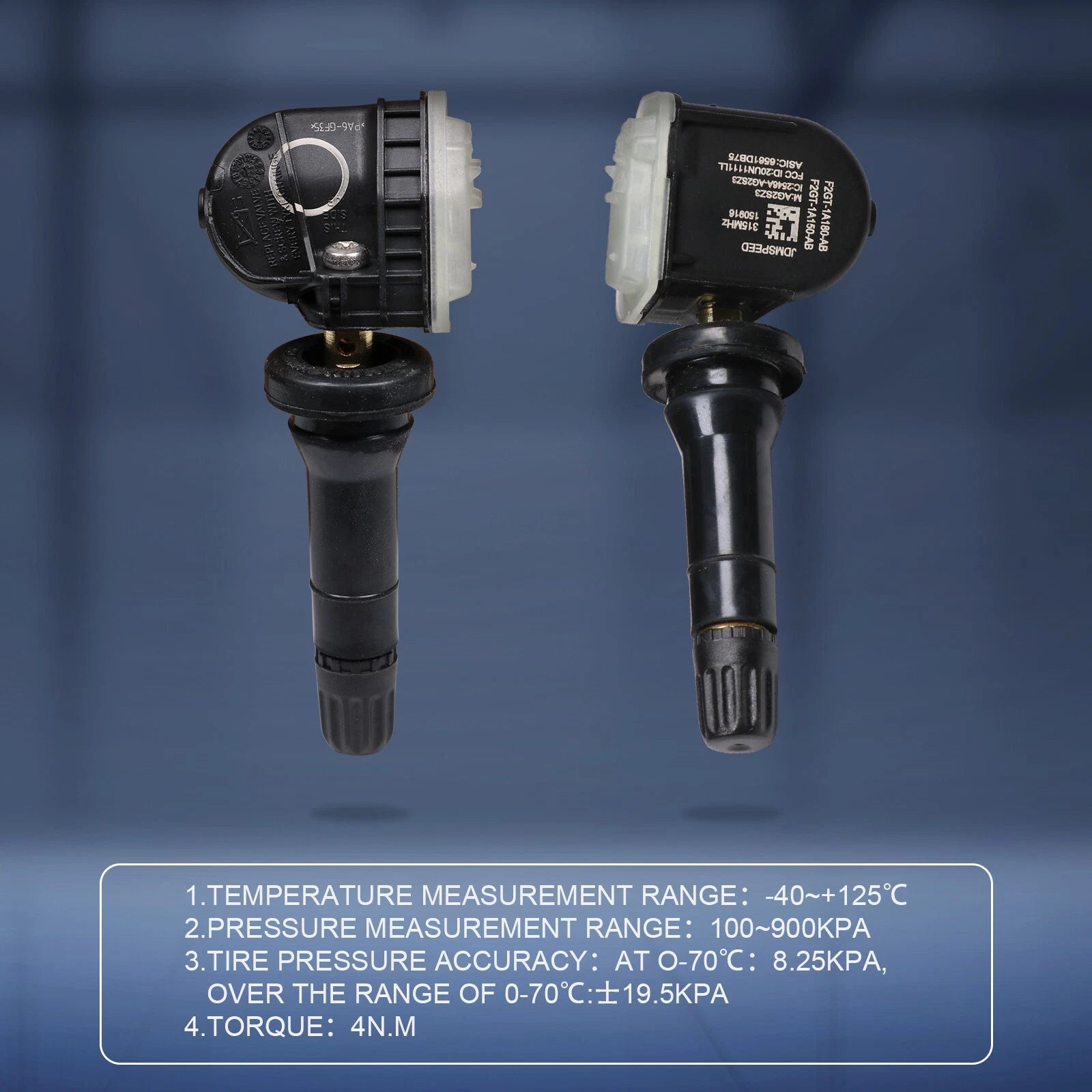 Set of 4 TPMS Tire Pressure Sensors for Ford F-150 Edge Mustang (2015–2019)