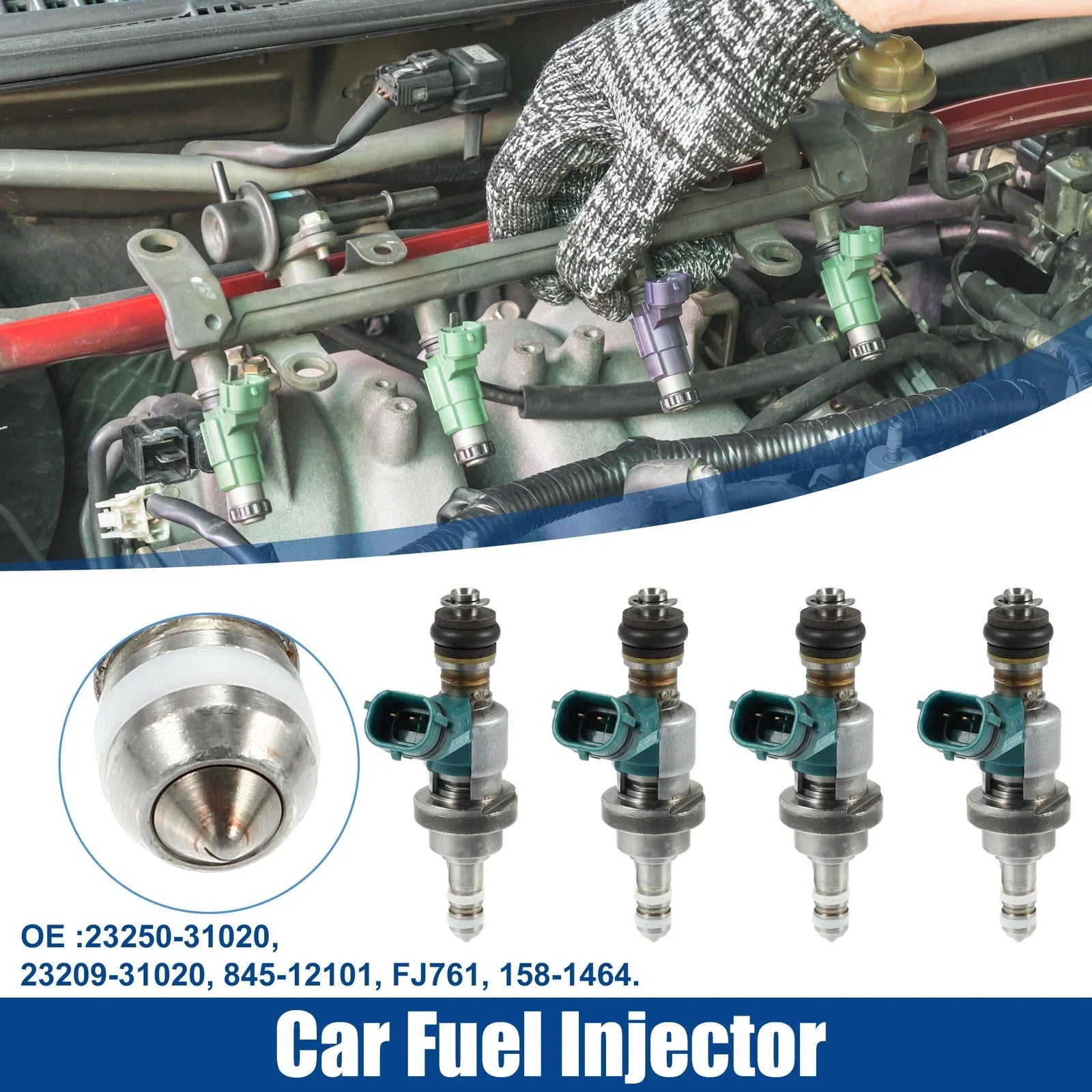 4 x Fuel Injector Nozzles for Lexus IS250 2.5L (2005-2013)