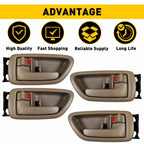 Set of 4 Interior Door Panel Handles for Toyota Avalon (2000–2004) EOJ