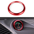 Dashboard Red Center Clock Compass Cover Trim Ring for Porsche 911 (2012–2020)