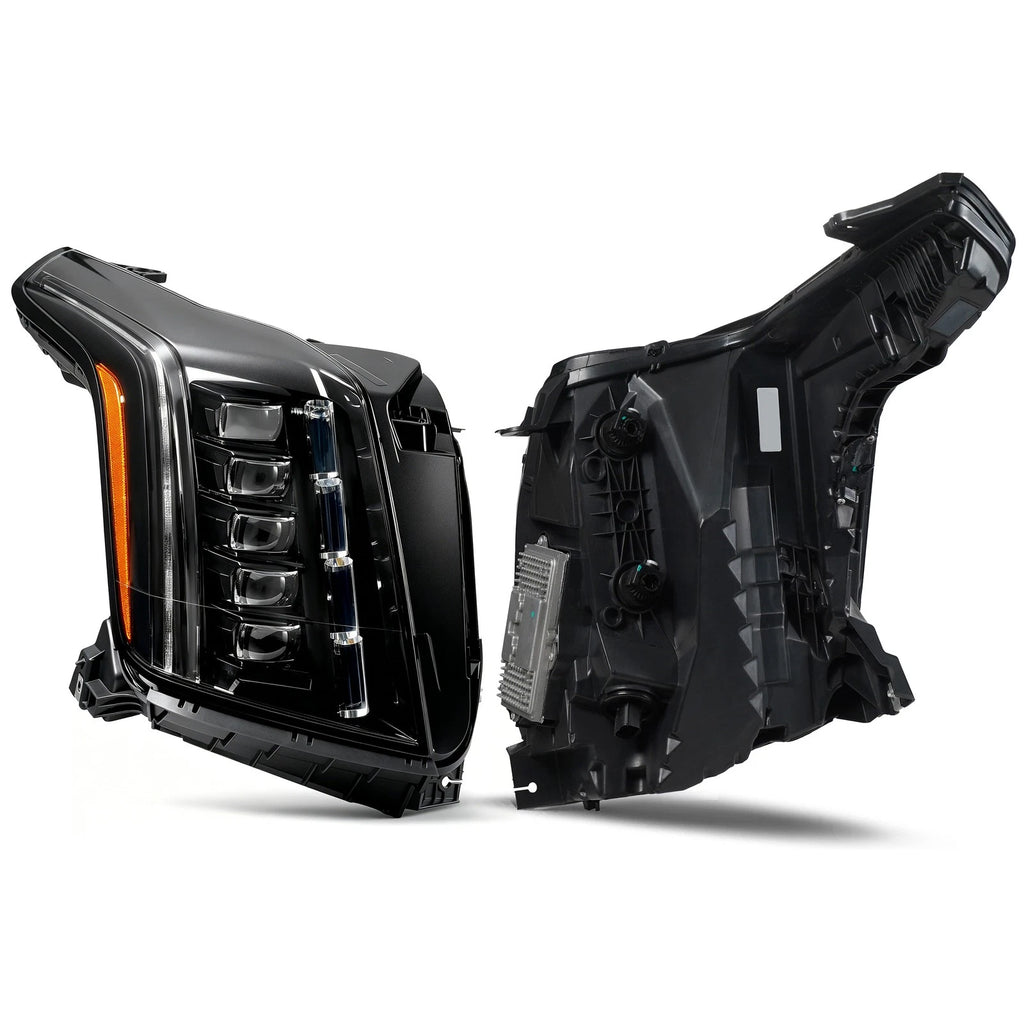 Full LED Headlight Set for Cadillac Escalade (2015–2020) Left+Right Pair
