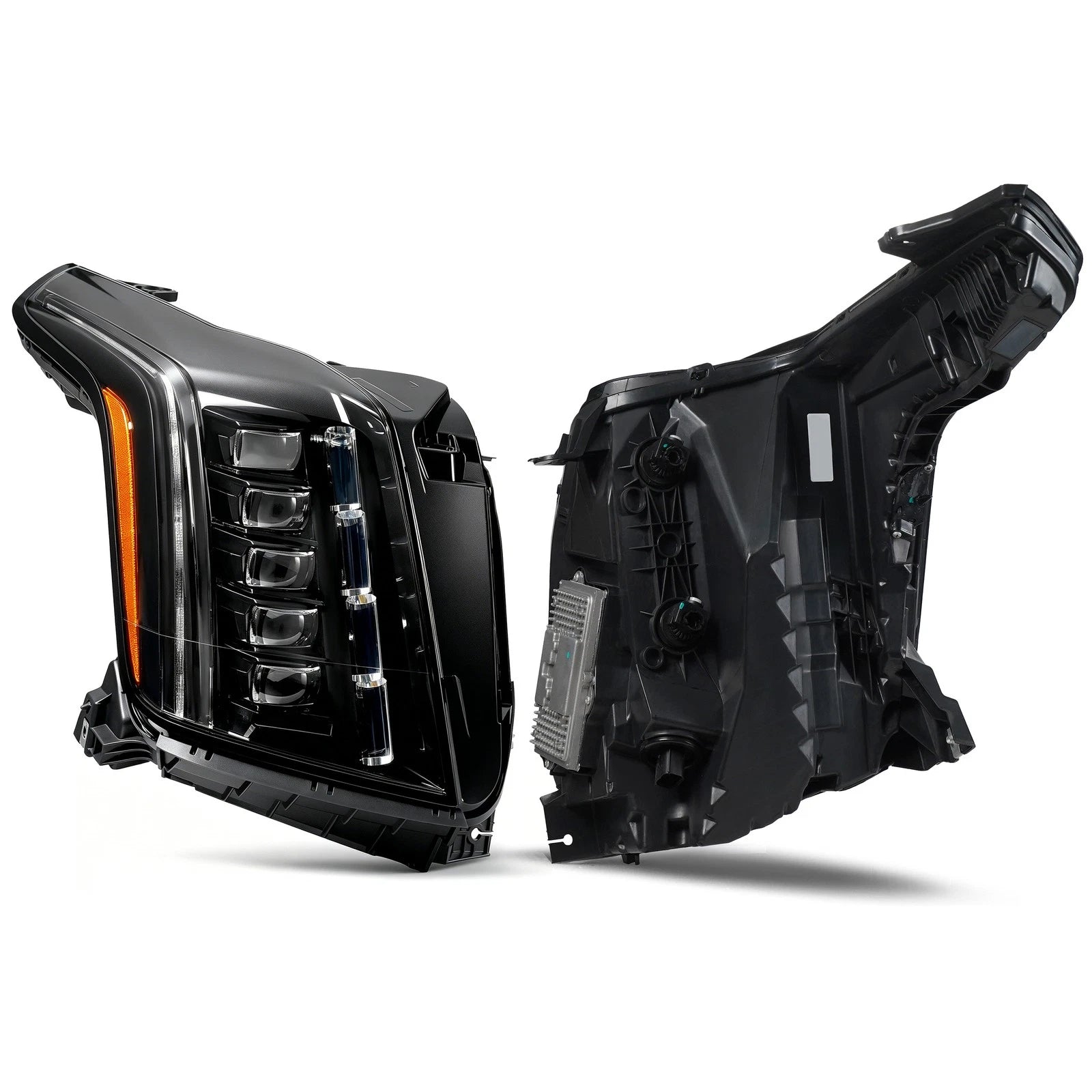Full LED Headlight Set for Cadillac Escalade (2015–2020) Left+Right Pair