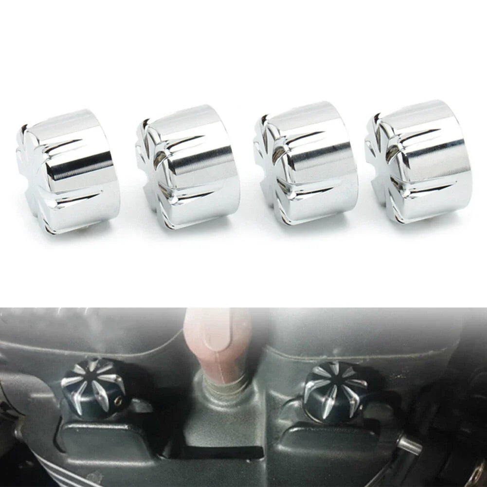 Billet Machined Head Bolt Cover Cap for T120 Thruxton Scrambler Street Cup