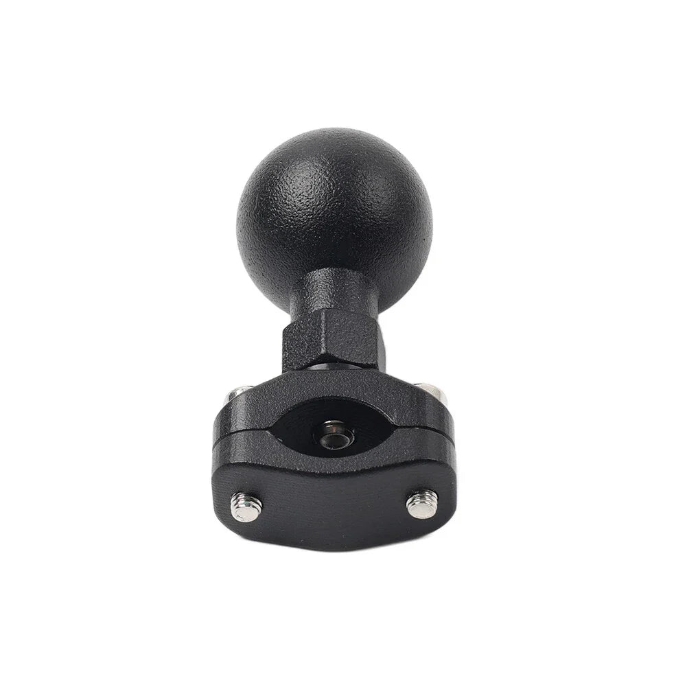 Universal Motorcycle GPS Phone Holder Bracket Clamp Stand - Steel