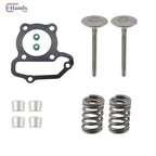 Cylinder Head Intake Exhaust Valve Kit for Yamaha Grizzly 125 (2004–2013)