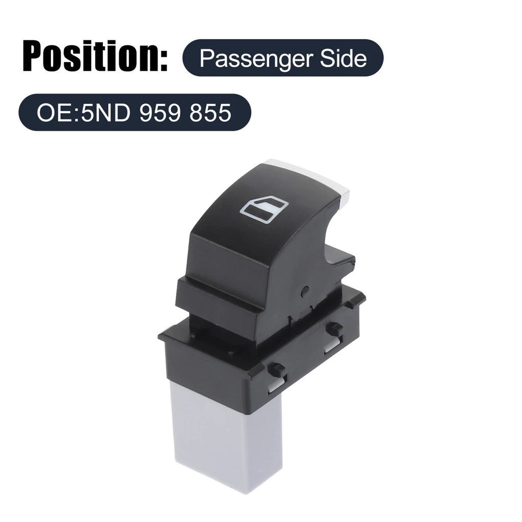 Passenger Side Power Window Switch 5ND959855 for Volkswagen Tiguan (2009–2014)