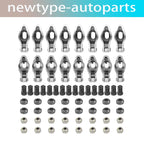 1.6 Ratio 3/8'' Steel Roller Tip Rocker Arms for Small Block Chevy SBC (262-400)