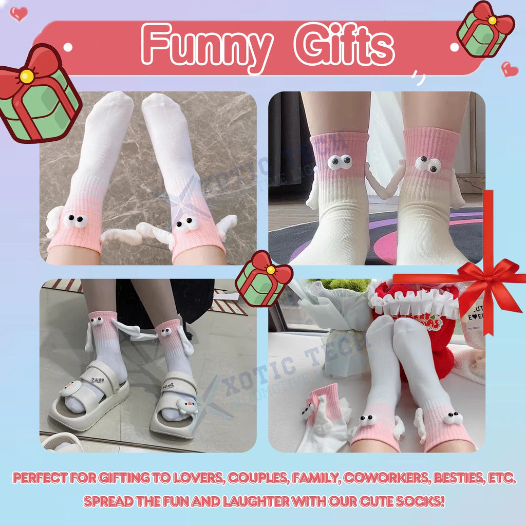 Cute Magnetic Connection Doll for Christmas & Birthday Socks (2020-2020)
