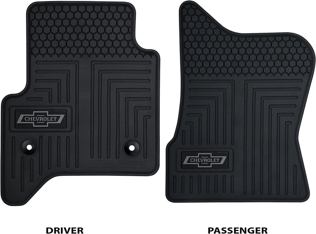 Set of 4 Custom Fit Floor Mats for Chevrolet Silverado (2014–2018)