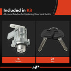 Lock Cylinder Set w/ Keys for Toyota Yaris (2007-2011)