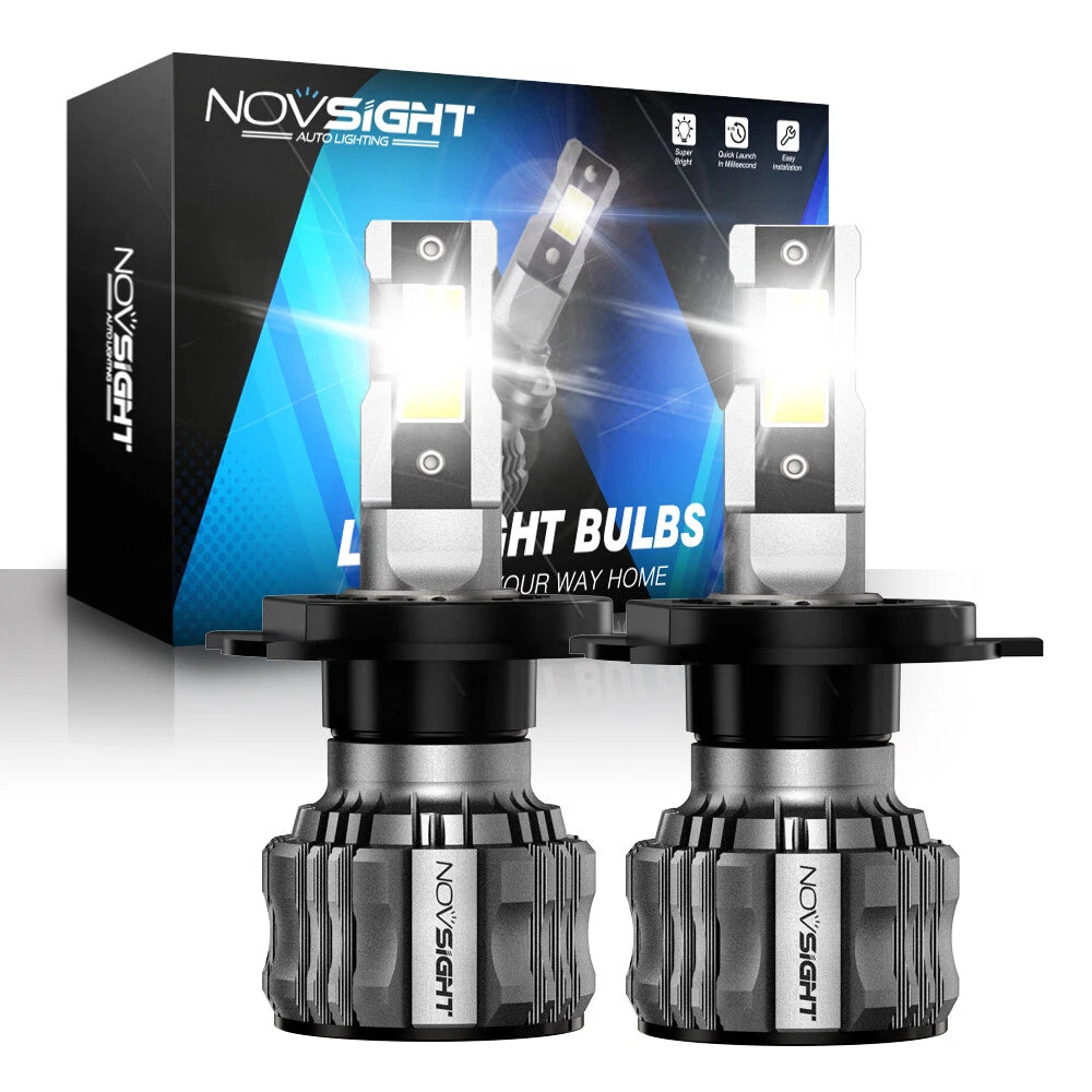 H4 LED Headlight Bulb for NOVSIGHT (15000LM, 6500K)