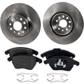 Brake Disc Rotors and Pads Kit for VW Sedan Audi A3 Jetta Eos