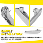 Set of 4 Inside Silver Door Handles for Chevy Cadillac GMC Yukon (2007–2014) PY