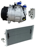 A C Compressor Kit With Condenser for Porsche Cayenne 4.8L (2008–2010)