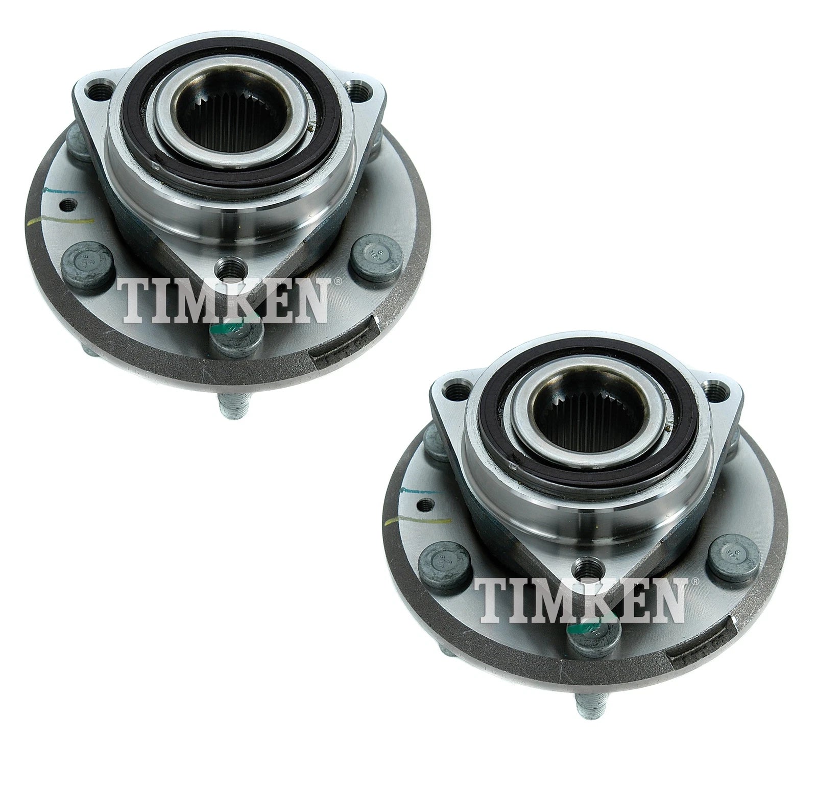 Set of 2 Front Wheel Bearing Hub Assemblies for Buick Chevy GMC (AWD)