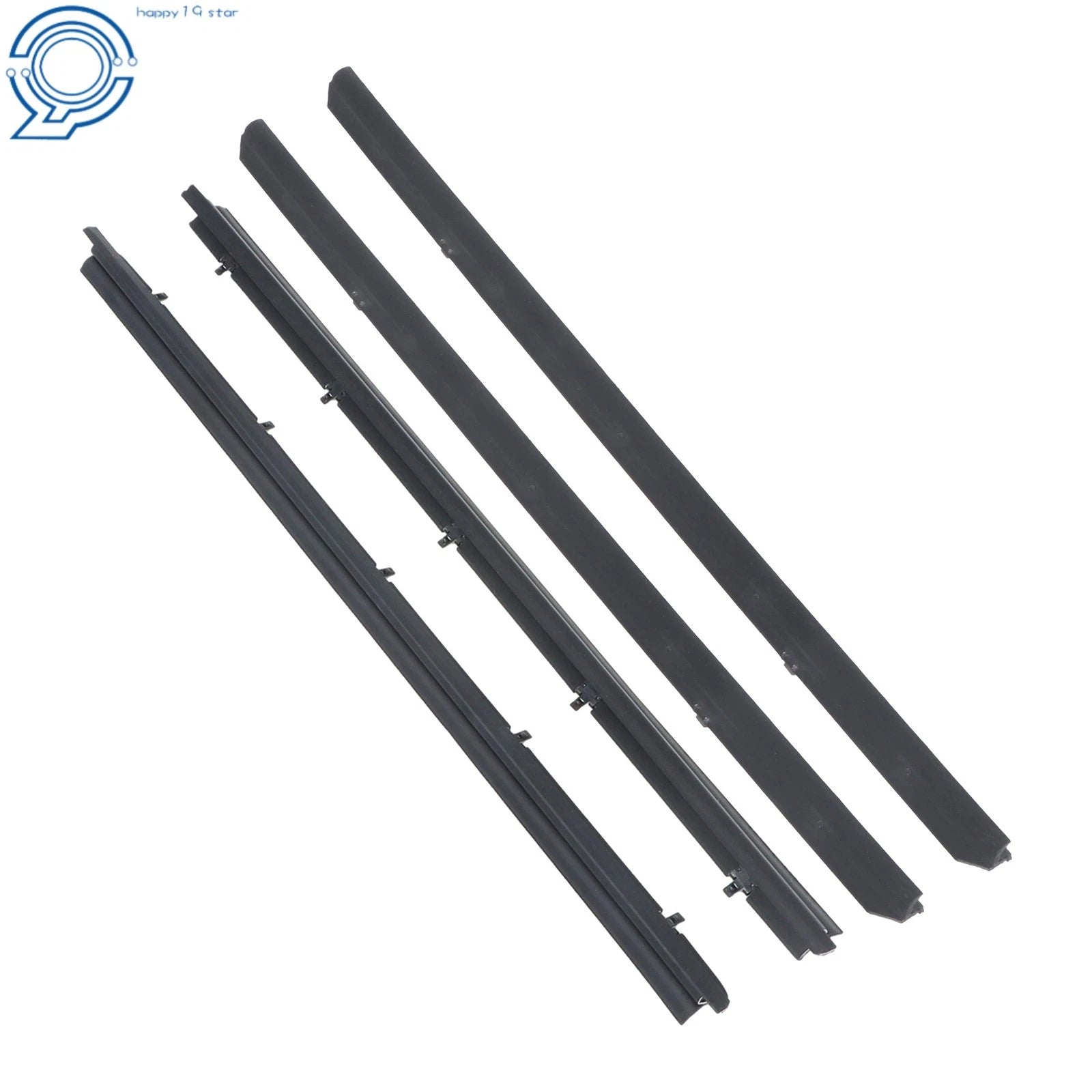 Set of 4 Window Sweep Felts Weatherstrip for Chevy S10 (1982–1993)