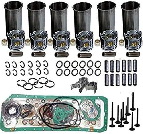 Rebuild Kit with Crankshaft & Eccentric Shaft for Komatsu SAA6D107 (PC200-8)