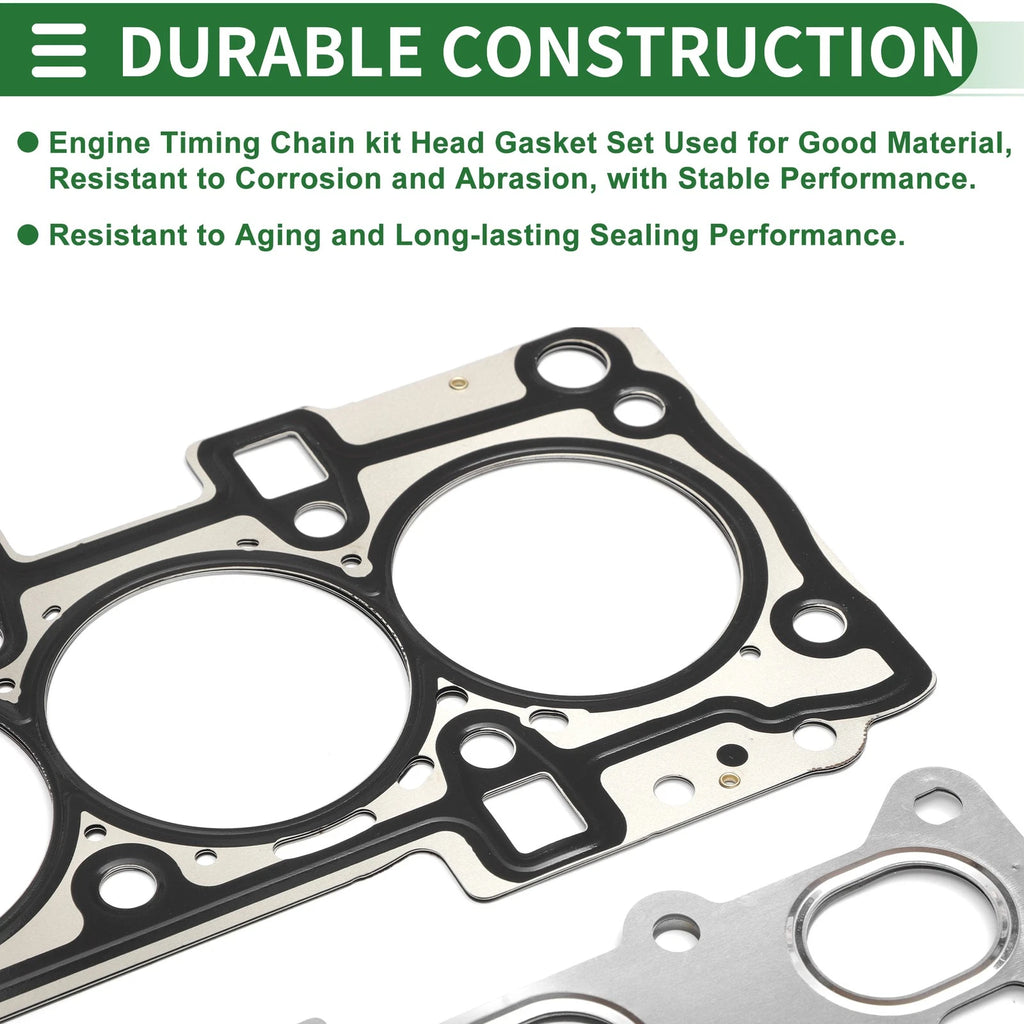 Engine Valve Cover Gasket Kit for Dodge Dart (2013–2016) Set of 1