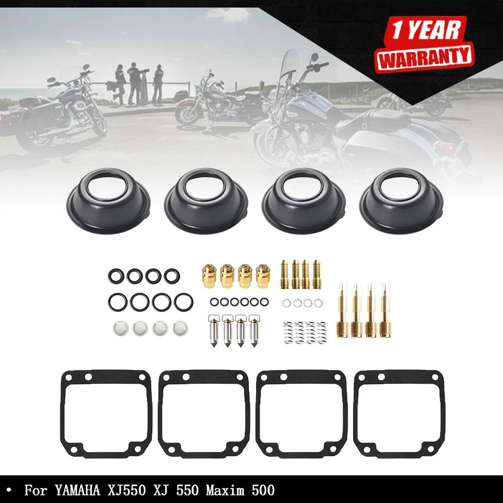 Carburetor Repair Kit for Yamaha XJ550 (1981–1983)