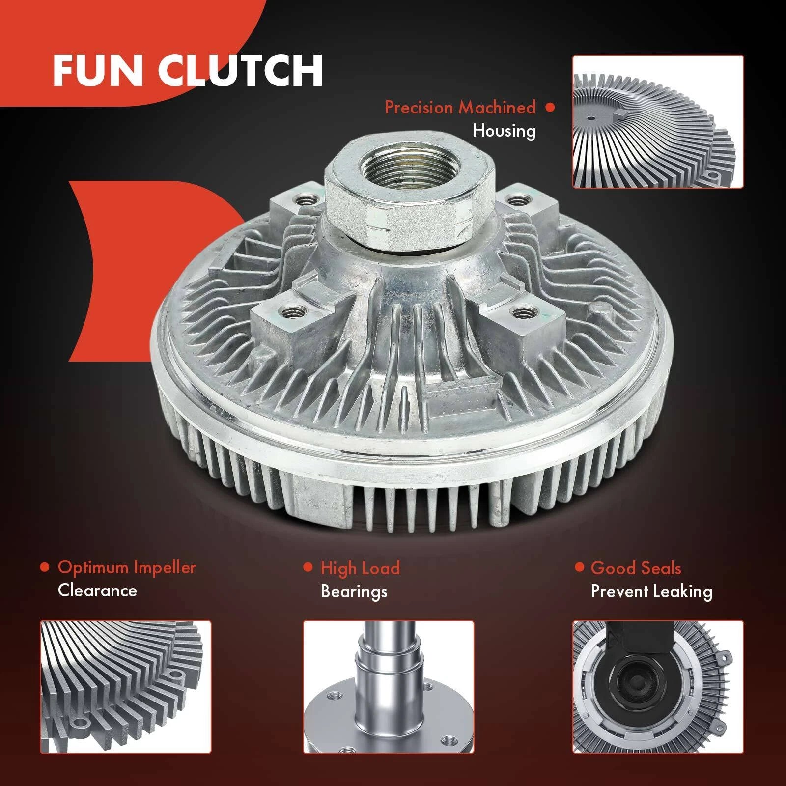Engine Cooling Fan Clutch for Ford Tractor 5640 6640 7740