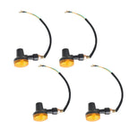 Set of 4 Turn Signal Blinkers for Yamaha Kawasaki Honda Motorcycle