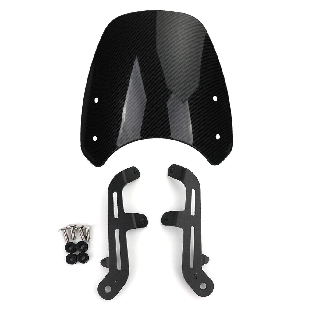 ABS Plastic Windshield for Bonneville T100 T120 Carb (2016–2023)