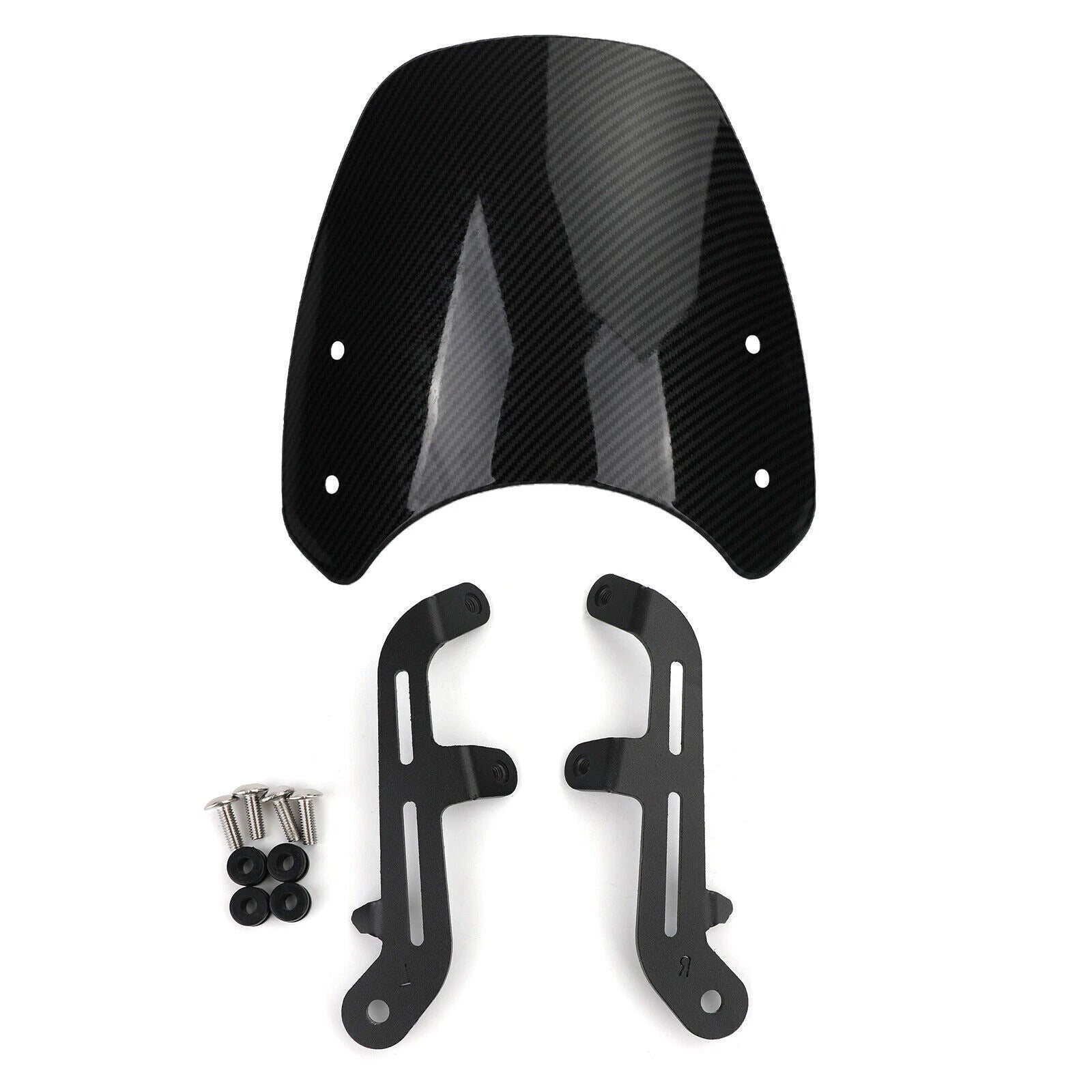 ABS Plastic Windshield for Bonneville T100 T120 Carb (2016–2023)