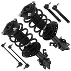 Front Struts Sway Bars Tie Rod Ends Kit for Nissan Sentra (2014–2019)