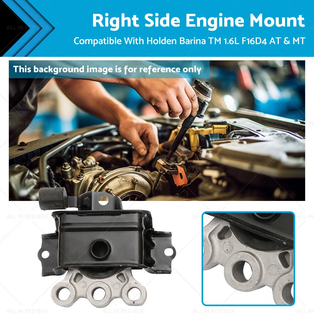 Right Side Engine Mount for Holden Barina TM (2011–Present) F16D4 AT & MT