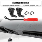 5X Front Windshield Washer Nozzle Kit 85381-04030 for Toyota Tacoma (2000–2004)