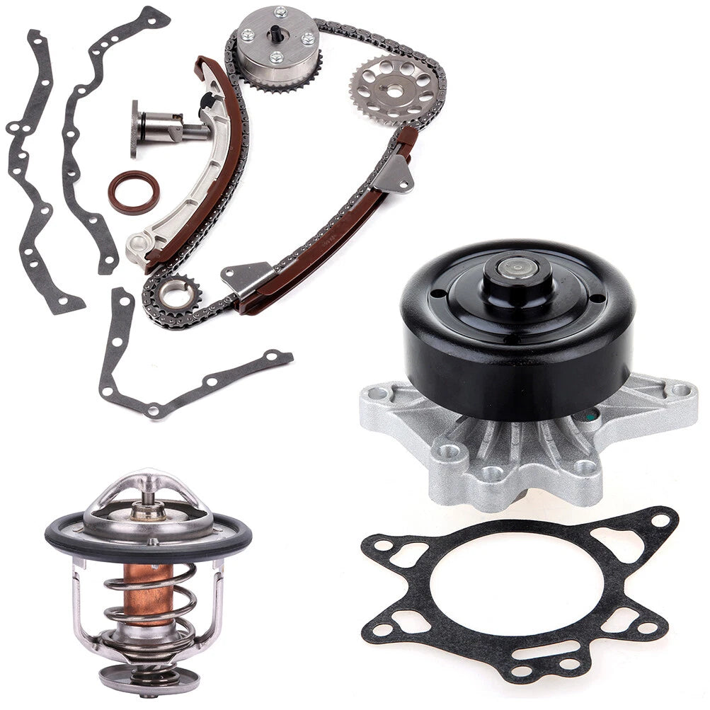 Timing Chain Kit with Water Pump and Thermostat for Toyota Corolla (2000–2008)
