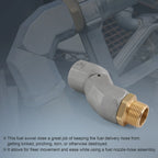 Fuel Transfer Pump Nozzle 3/4 NPT 360° Rotating for Fuel Swivel
