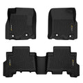 Set of 4 TPE All Weather Floor Mats for Toyota 4Runner, Lexus GX460